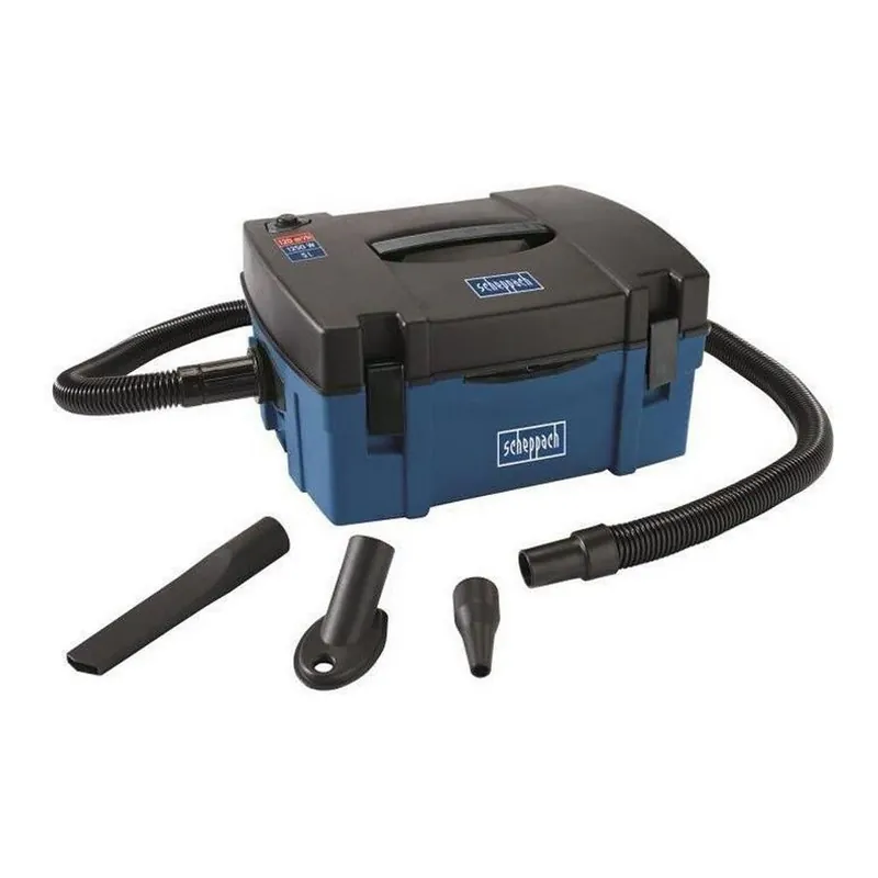 Aspirador Scheppach HD2P industrial 1250 W 5 L - Electrodomésticos