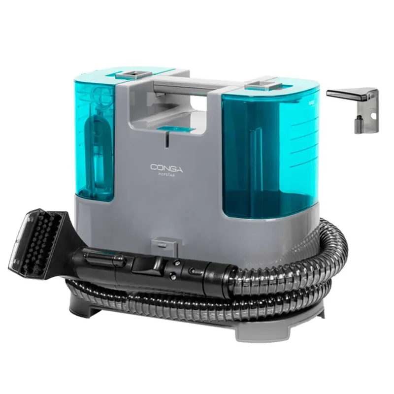 Aspirador de tapicerías Cecotec Conga PopStar 3000 CarpetClean 400W 3 en 1 doble depósito negro - Electrodomésticos