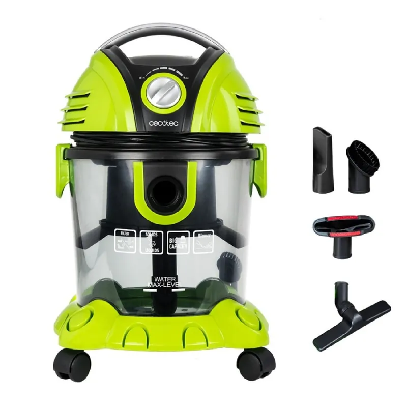 Aspirador Ciclónico Cecotec Wet&Dry T Multicolor 1400 W - Electrodomésticos