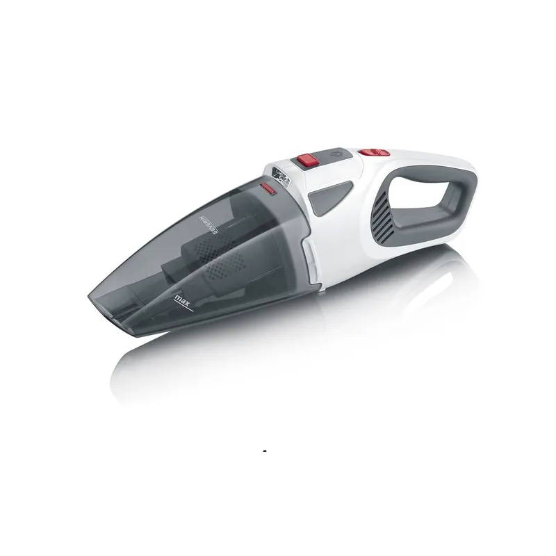 SEVERIN - Aspirador de mano sin cable 4 en 1, aspiradora para solidos y liquidos, pelo de mascotas, aspiradora mini potente hasta 30 min de autonomia, 0,65 l, gris, 120 V, HV 7146