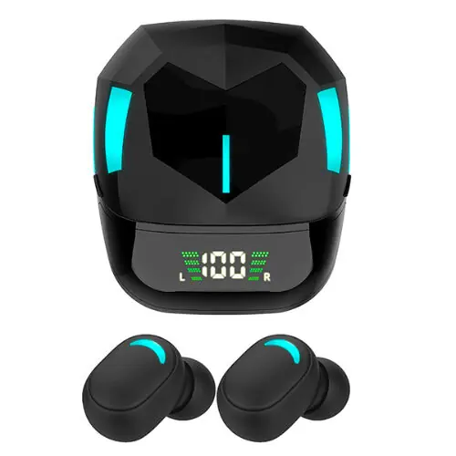 AUG7S Auriculares Gaming Inalambricos Negro - Electrónica
