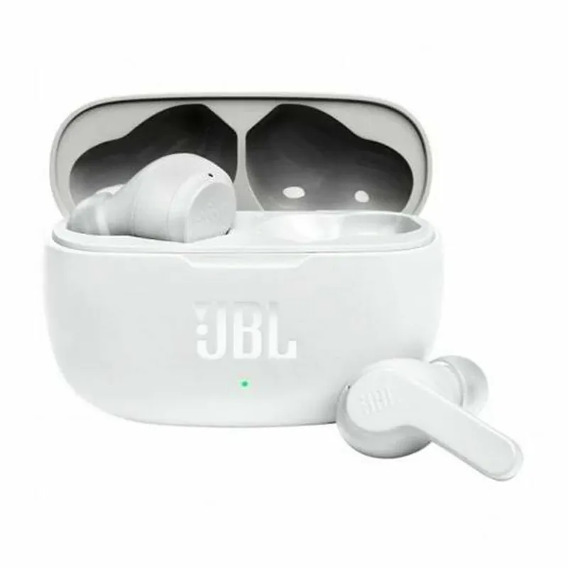 Auriculares Bluetooth con Micrófono JBL JBLW200TWSWHT Blanco - Electrónica