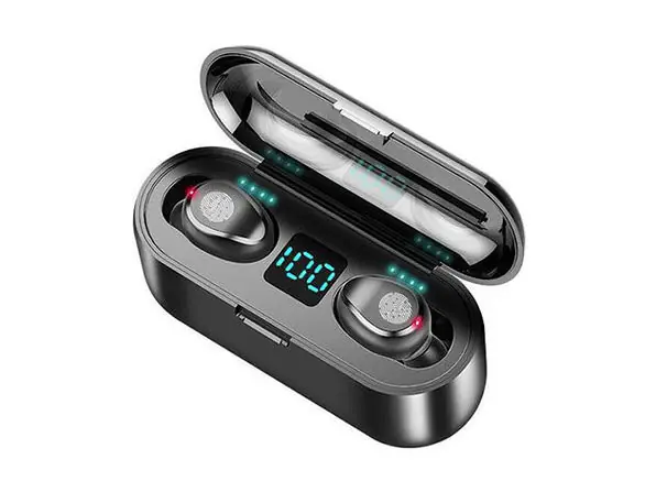 Auriculares Bluetooth F9 TWS con caja de carga / batería de 2000mAh - Electrónica