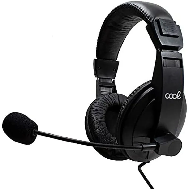 Auriculares con Micrófono Cool Montana Negro - Electrónica