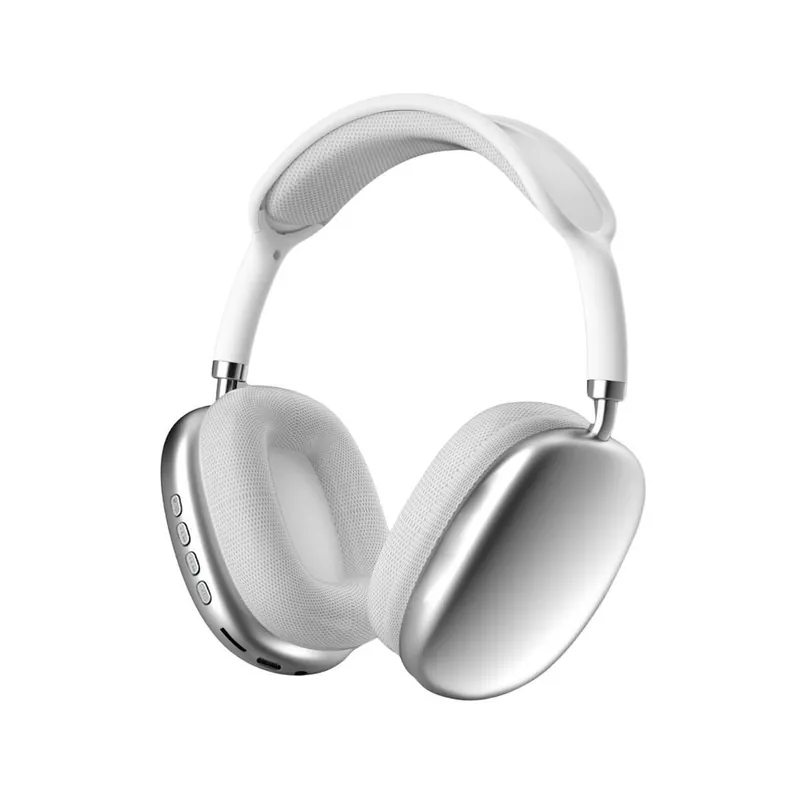 Auriculares de diadema Bluetooth 5.0 ajustables blanco - Electrónica