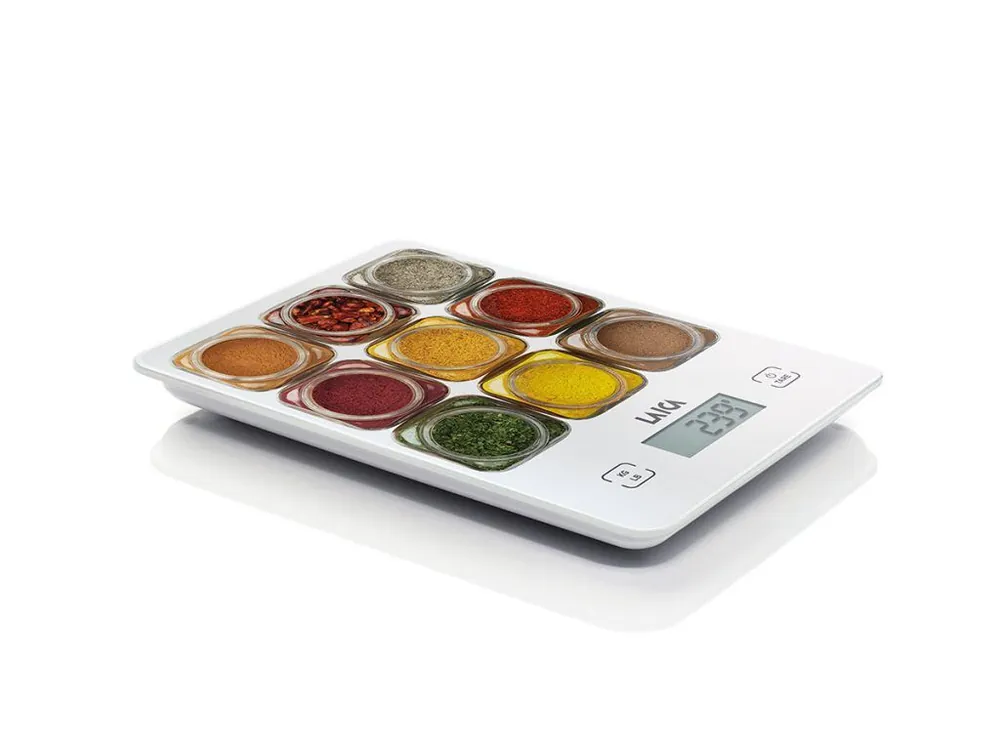 Balanza electrónica de cocina, blanco especias 5 kg. - Electrodomésticos