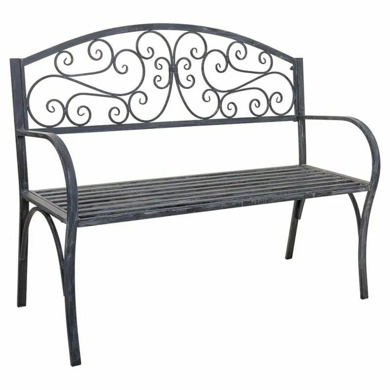Banco Alexandra House Living Gris Hierro 53 x 91 x 153 cm - Jardín