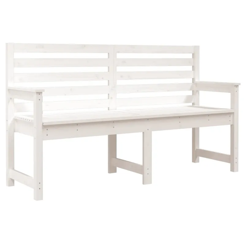 vidaXL Banco de jardín madera maciza Douglas 159,5x48x91,5 cm