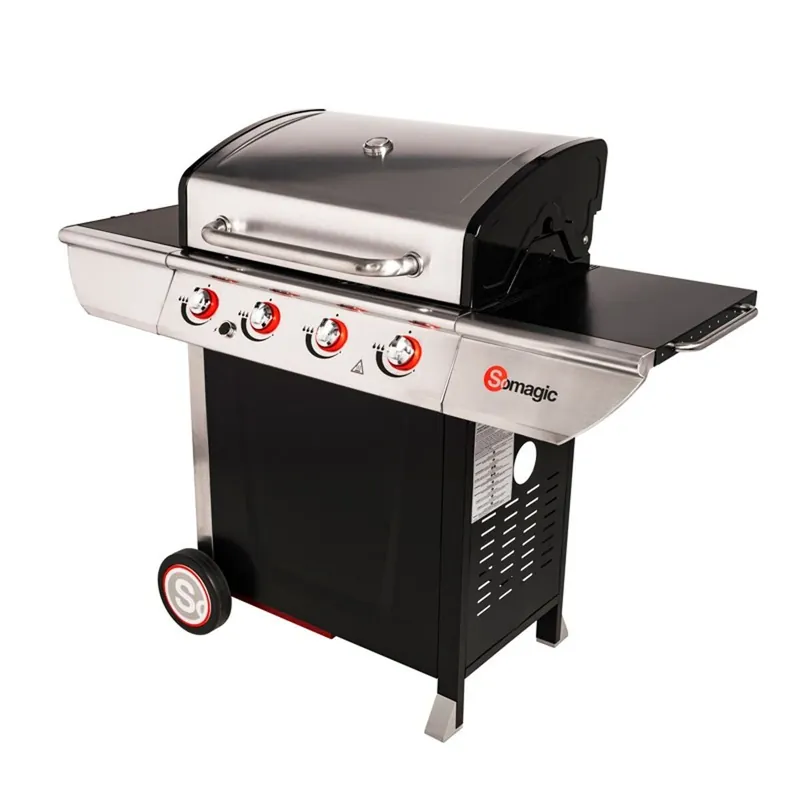 Barbacoa de gas MANHATTAN 400GPI 4 quemadores 14kW - Jardín