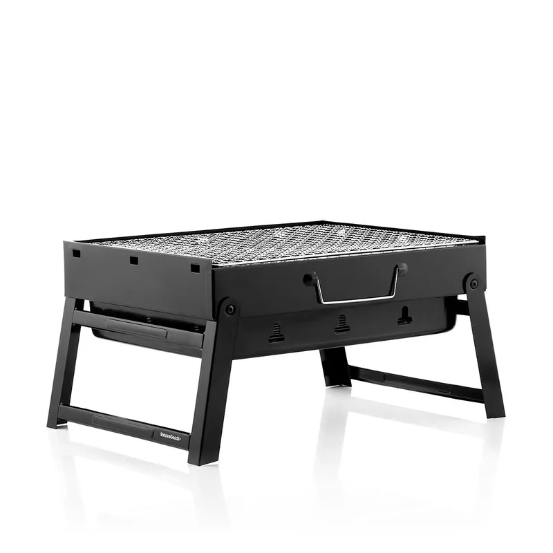 Barbacoa Plegable Portátil para Carbón BearBQ InnovaGoods - Jardín