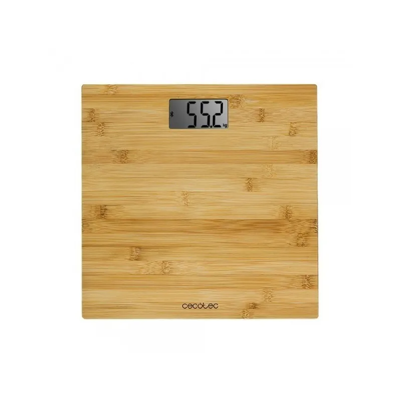 Báscula baño Cecotec Surface Precision 9300 Healthy bambú - Electrodomésticos
