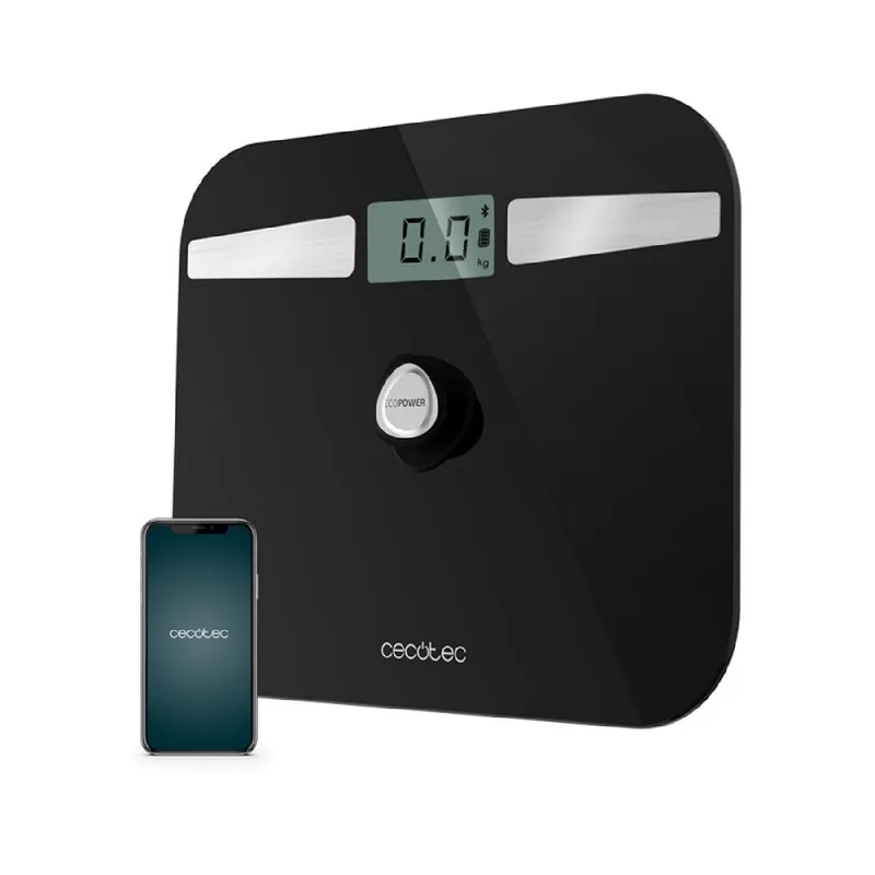 Báscula de baño Surface Precision EcoPower 10200 Smart Healthy White Cecotec Bluetooth/App blanco - Electrodomésticos