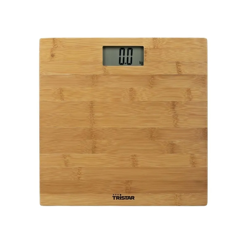 Báscula de baño Tristar WG2432 pantalla LCD 180kg natural - Electrodomésticos
