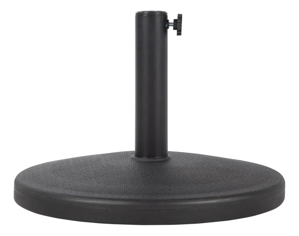 Base de parasol NORDY 45x33cm color negro - Jardín