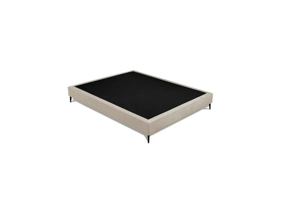 Base LOUVRE 90x190cm tejido marengo SOMNALIS PREMIUM - Descanso