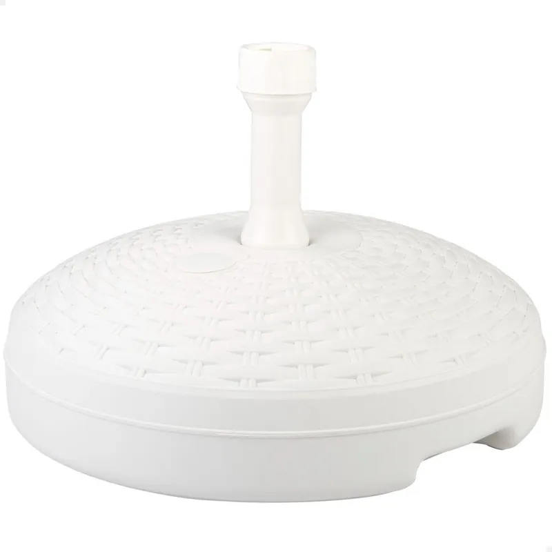Base para sombrilla circular blanca 19-33 mm Aktive