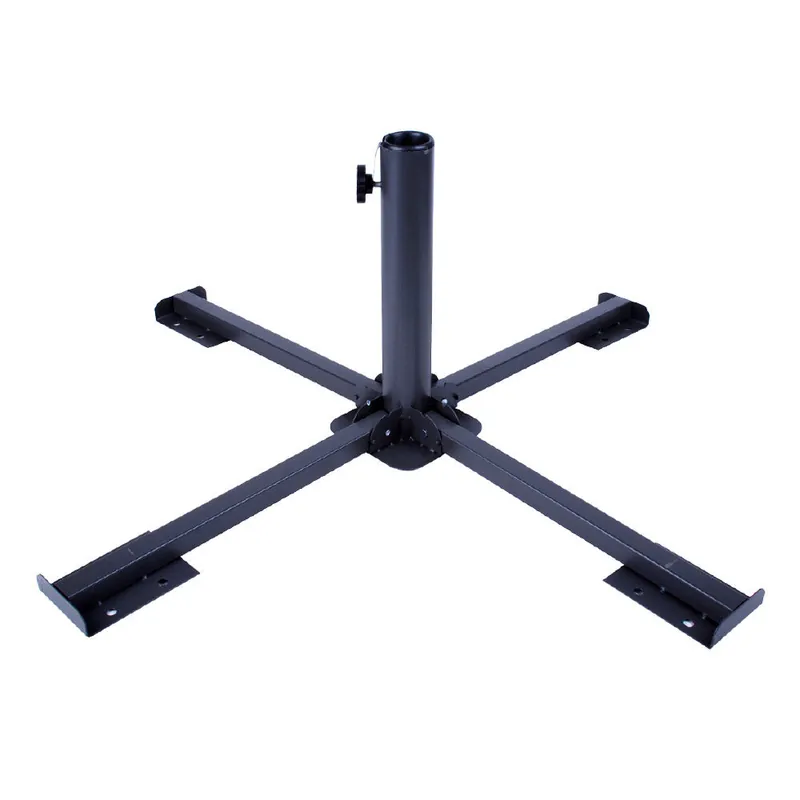 Base plegable de metal para sombrilla Aktive - Jardín
