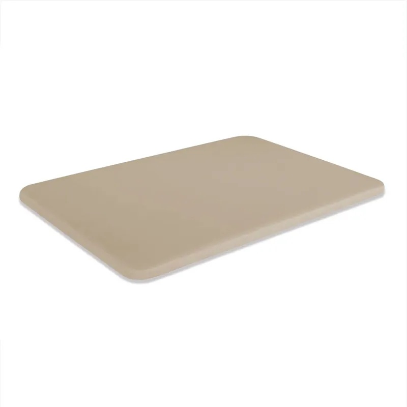Base Tapizada Beige 80 x 190 cm, DreamNite, Tejido 3D Antideslizante, Estructura 30x40mm, 5 Barras Transversales, Sin Patas - Descanso