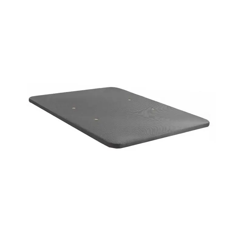 Base tapizada aglomerado gris 90x190x5cm - Descanso
