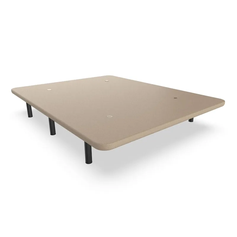 Base Tapizada Nalui 80x190 de Acero con patas de Altura 25cm y 5 Barras Transversales, Tejido 3D | Fabricado en España - Descanso