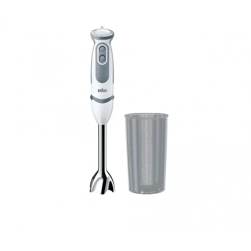 Braun Batidora de Brazo Minipimer MQ5200WH color blanco/gris - Electrodomésticos
