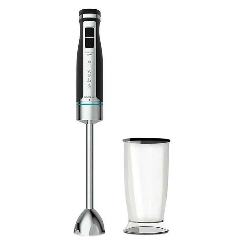 Batidora de mano Cecotec PowerGear 1500 XL 1500W inox/negro - Electrodomésticos