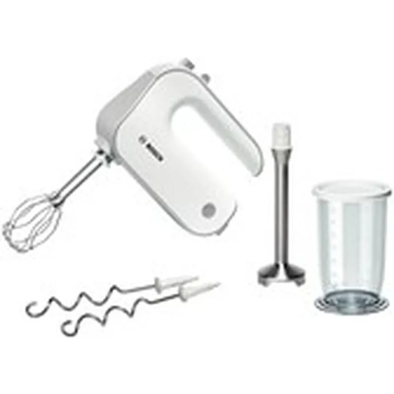 Batidora de Mano BOSCH MFQ4070 Blanco 500 W - Electrodomésticos