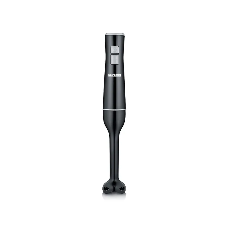 SEVERIN - Batidora de Mano con función Turbo de hasta 13,000 RPM. 170 W. 100% Libre de BPA. Color Negro/Gris. SM 3770