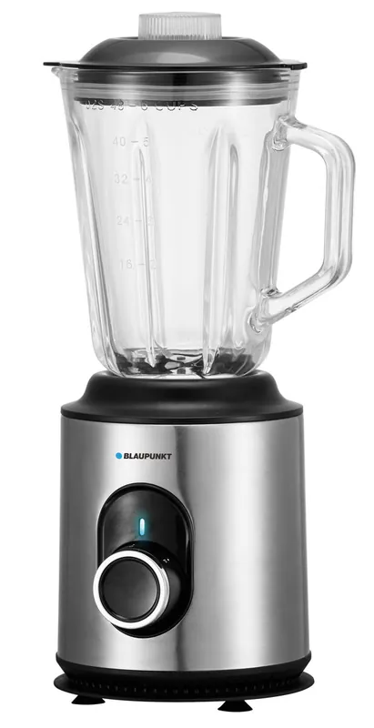 Batidora de vaso Blaupunkt - 1000w - Vaso de cristal 1500ml- Acero inox