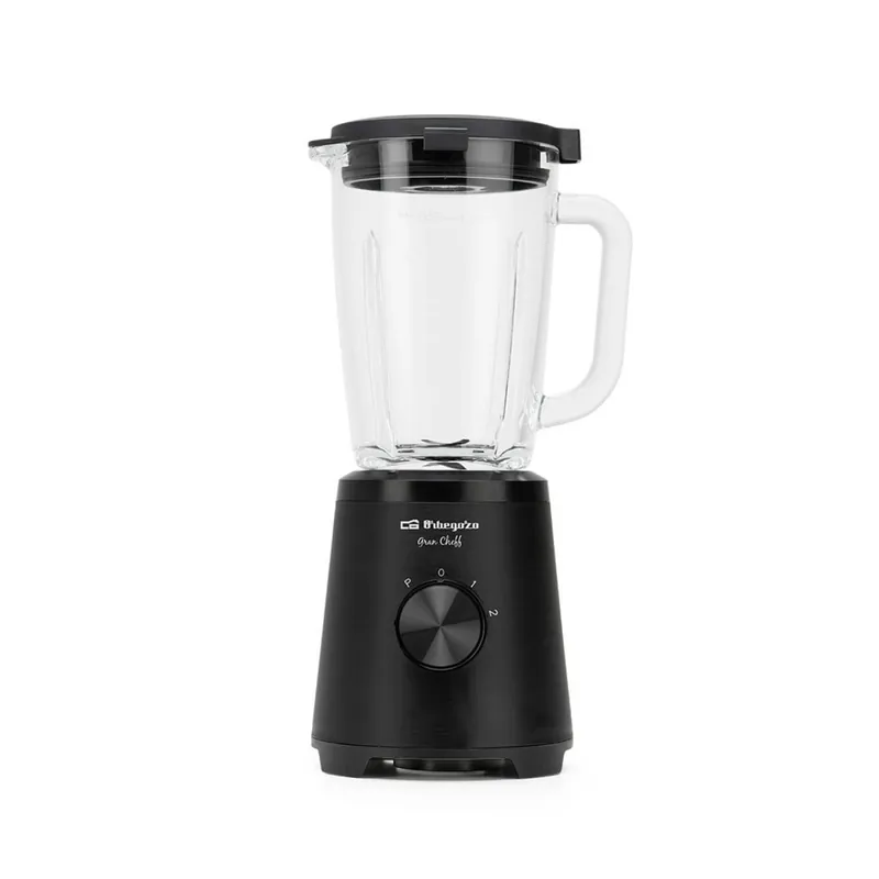 Batidora de vaso Orbegozo BV15300 1500W 2 velocidades cuchillas acero inox 1,75L - Electrodomésticos