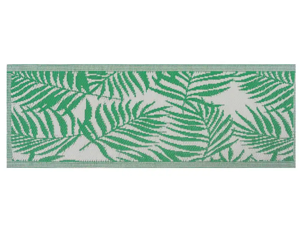 Alfombra de exterior KOTA Verde 60 x 105 cm Reversible - Textil