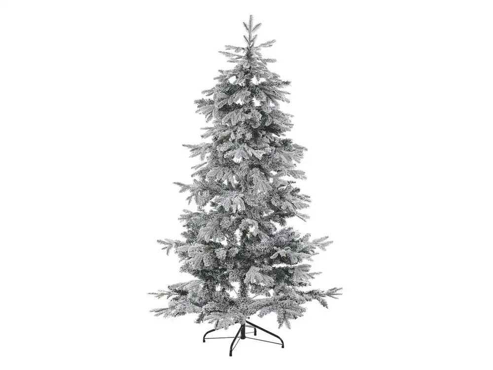 Árbol de Navidad nevado TOMICHI 120 cm Blanco - Decoración