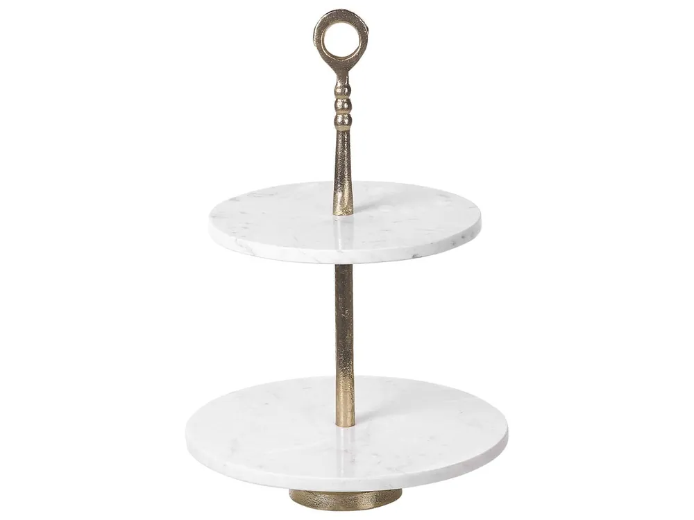 Soporte para tartas TARUM Piedra Mármol blanco - Cocina