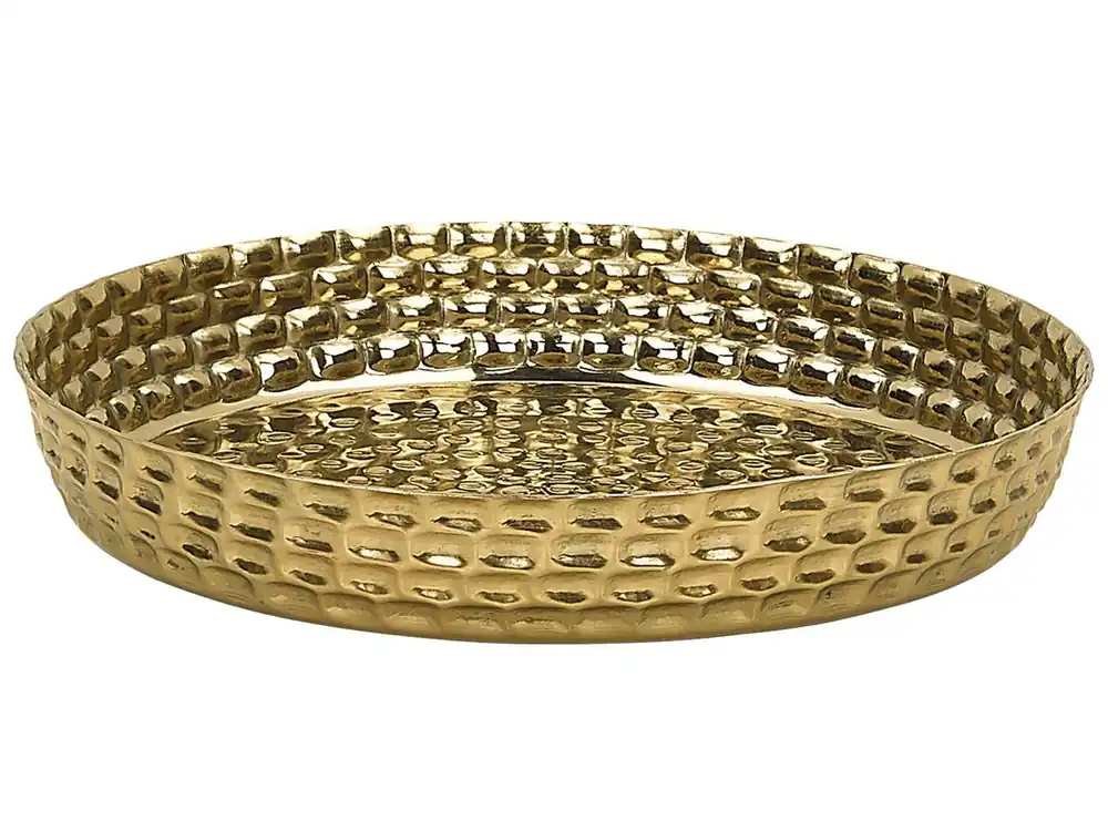 Bandeja decorativa SUEZ Metal Dorado - Cocina