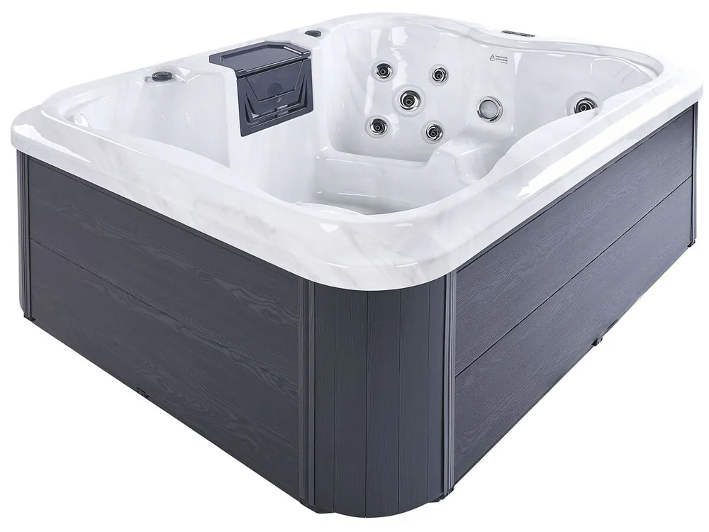 Bañera de hidromasaje LED exterior ARCELIA Azul - Baño