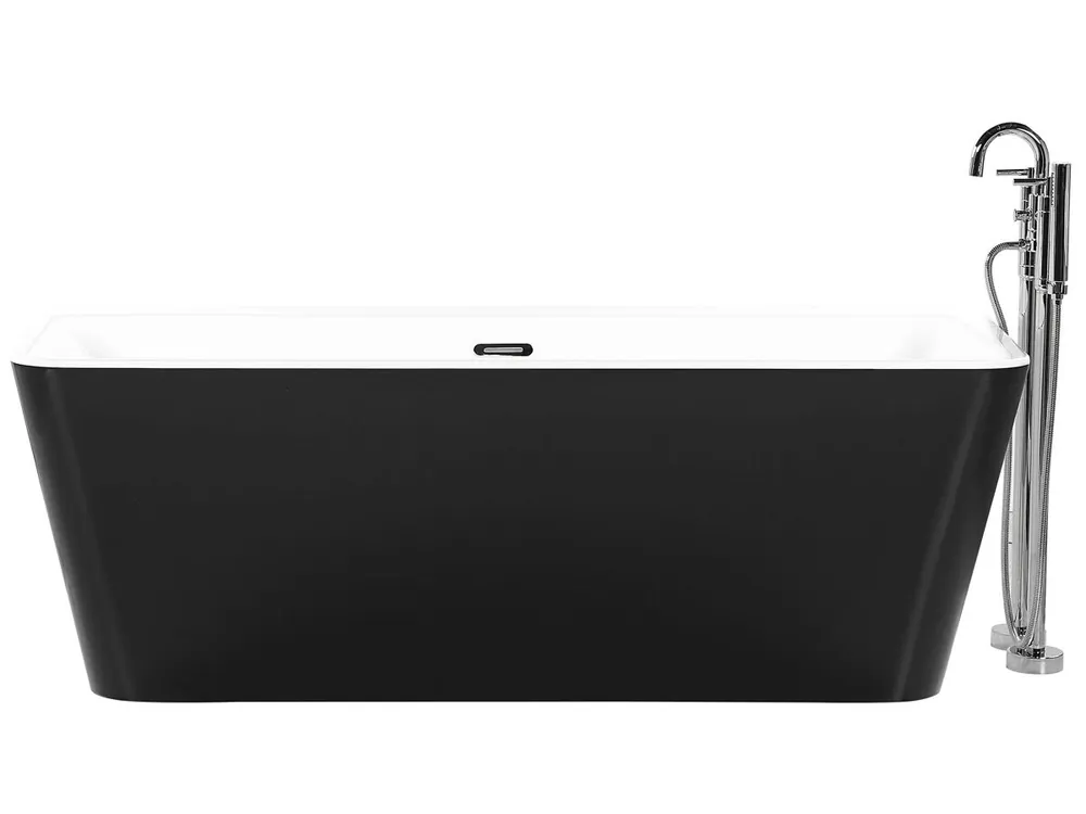Bañera HASSEL 170 x 80 cm Negro - Baño
