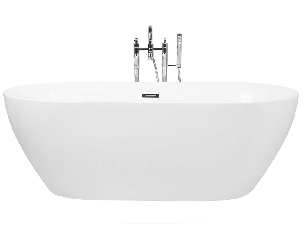 Bañera independiente CARRERA 180 x 80 cm Blanco - Baño