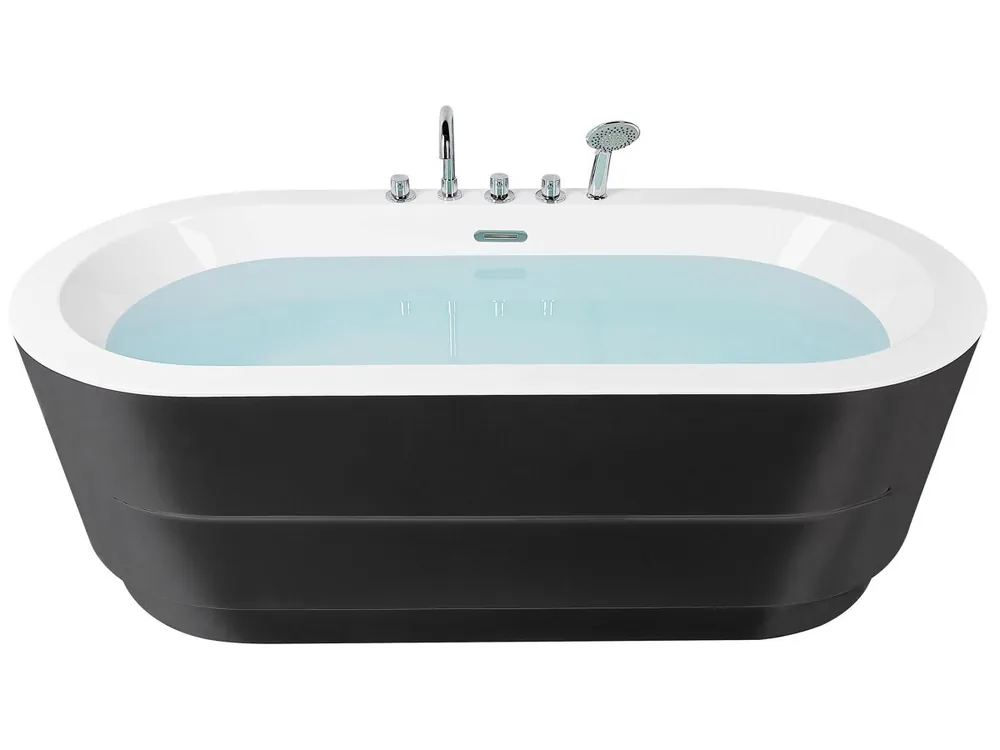 Bañera independiente EMPRESA con fijaciones 170 x 80 cm Blanco - Baño