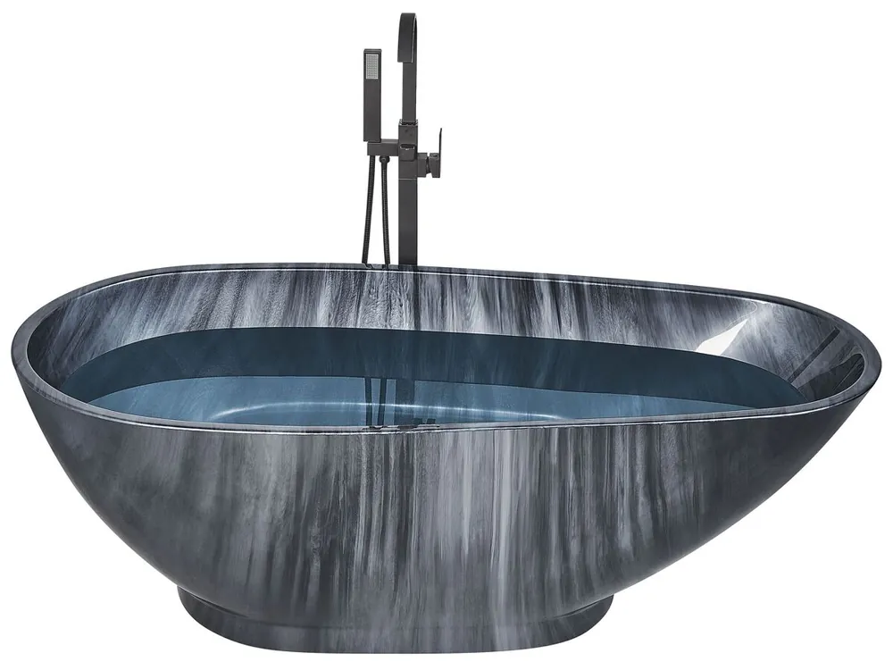 Bañera independiente RIOJA 170 x 80 cm Azul marino - Baño