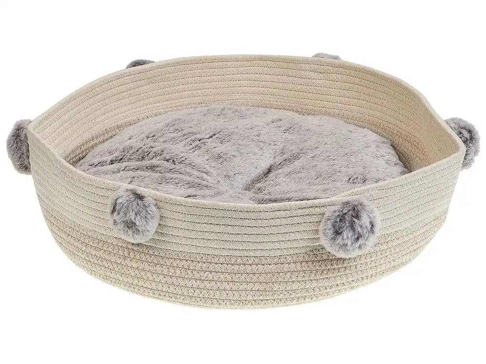 Cama para mascotas ORTACA Algodón Beige claro - Jardín