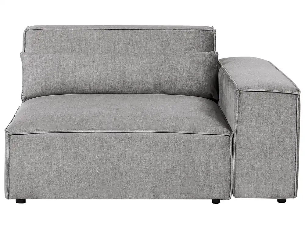 Módulo esquinero HELLNAR Tela Gris Izquierda - Sofás sillones puffs