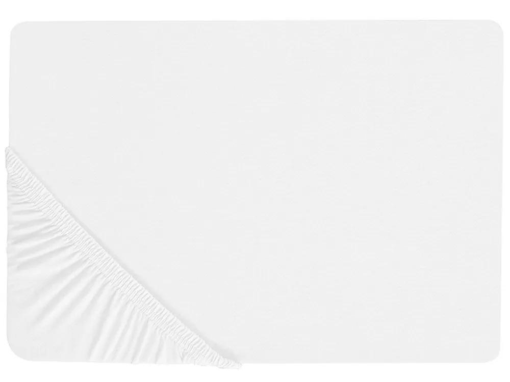 Sábana bajera JANBU Algodón 90 x 200 cm Blanco - Textil