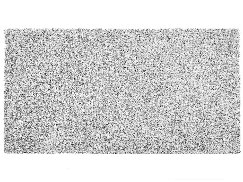 Alfombra de pelo largo DEMRE Gris 80 x 150 cm - Textil