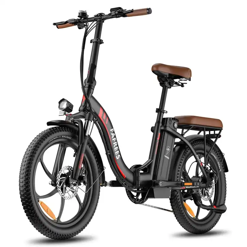 Bicicleta Eléctrica FAFREES F20 Pro - Motor 250W Batería 36V20Ah Neumáticos De 20" Frenos De Disco Mecánicos - Negro