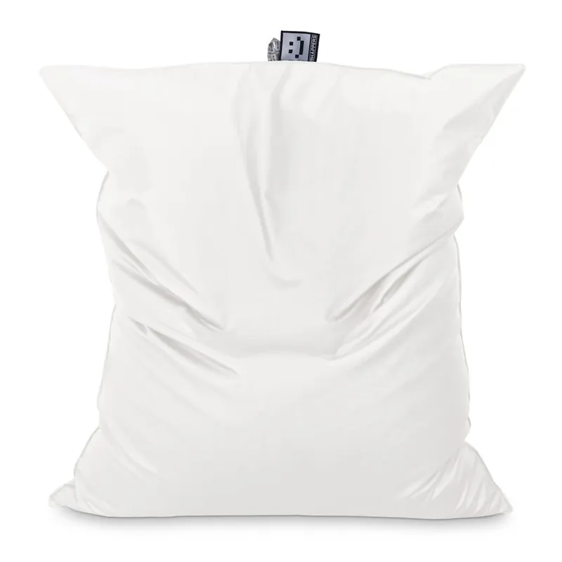 Big Puff Polipiel Indoor Amarillo Happers HAPPERS - Sofás sillones puffs