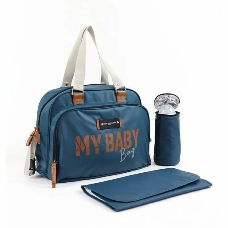 Bolso Cambiador de Pañales Baby on Board Simply Azul - Bebé