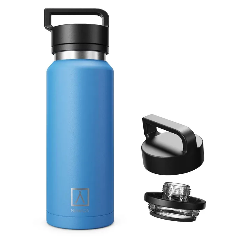 Botella Térmica Ceramic Numada Negro 304 Acero Inoxidable 1200ml - Cocina