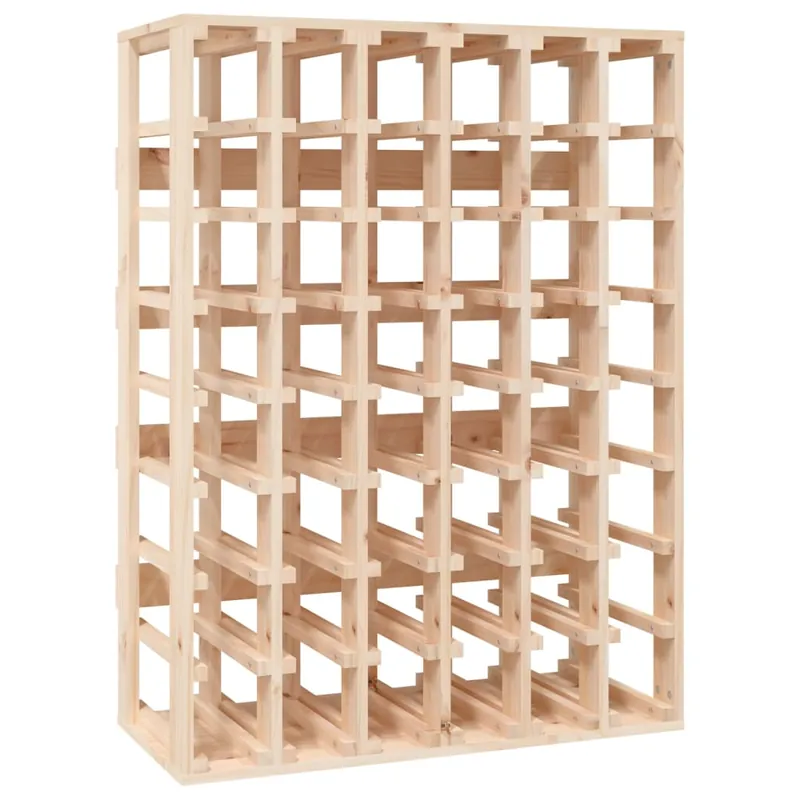 vidaXL Botellero madera maciza de pino 70x33x94 cm - Cocina