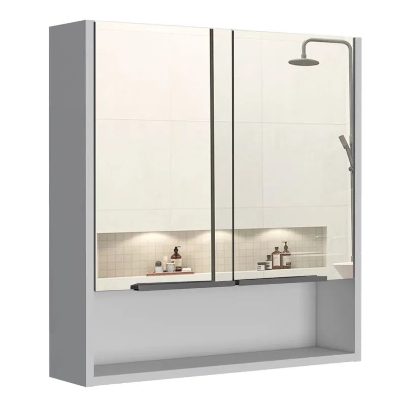 Botiquín Jaspe en Melamina con Espejos - Baño