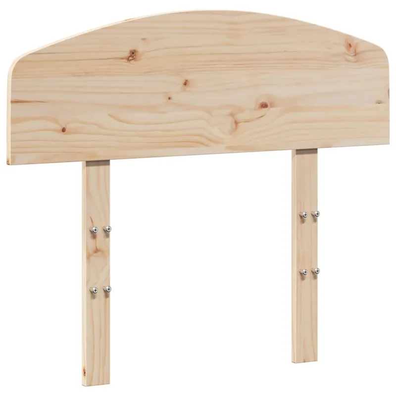 vidaXL Cabecero de madera maciza de pino 90 cm - Descanso